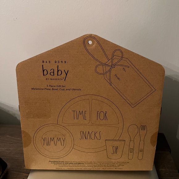 Rae Dunn Baby Plate Set - Picture 2 of 3